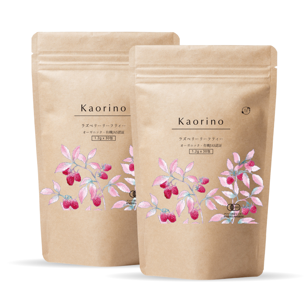 Kaorino 有機ラズベリーリーフティー 1.2g×30包