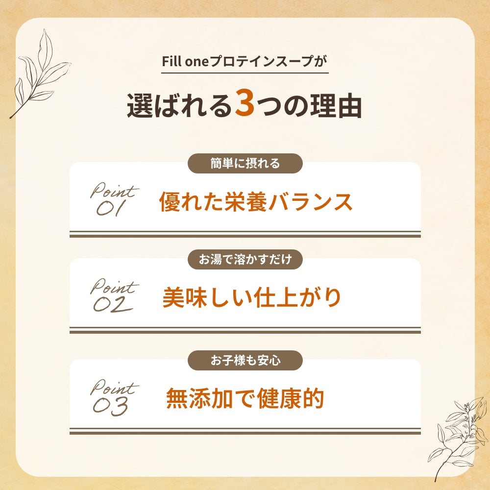 完全食 Fillone プロテインスープ 濃厚鶏白湯 270g
