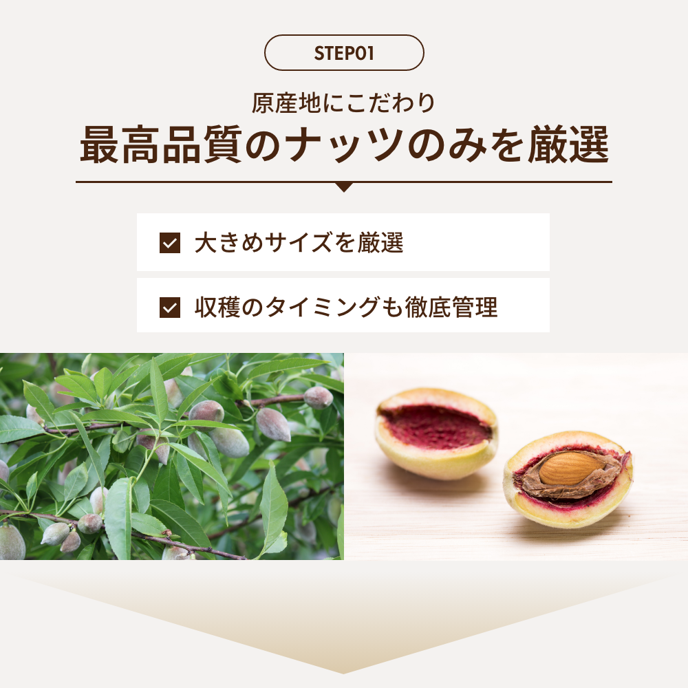 素焼きアーモンド 500g 無塩・無油・無添加 ローストアーモンド