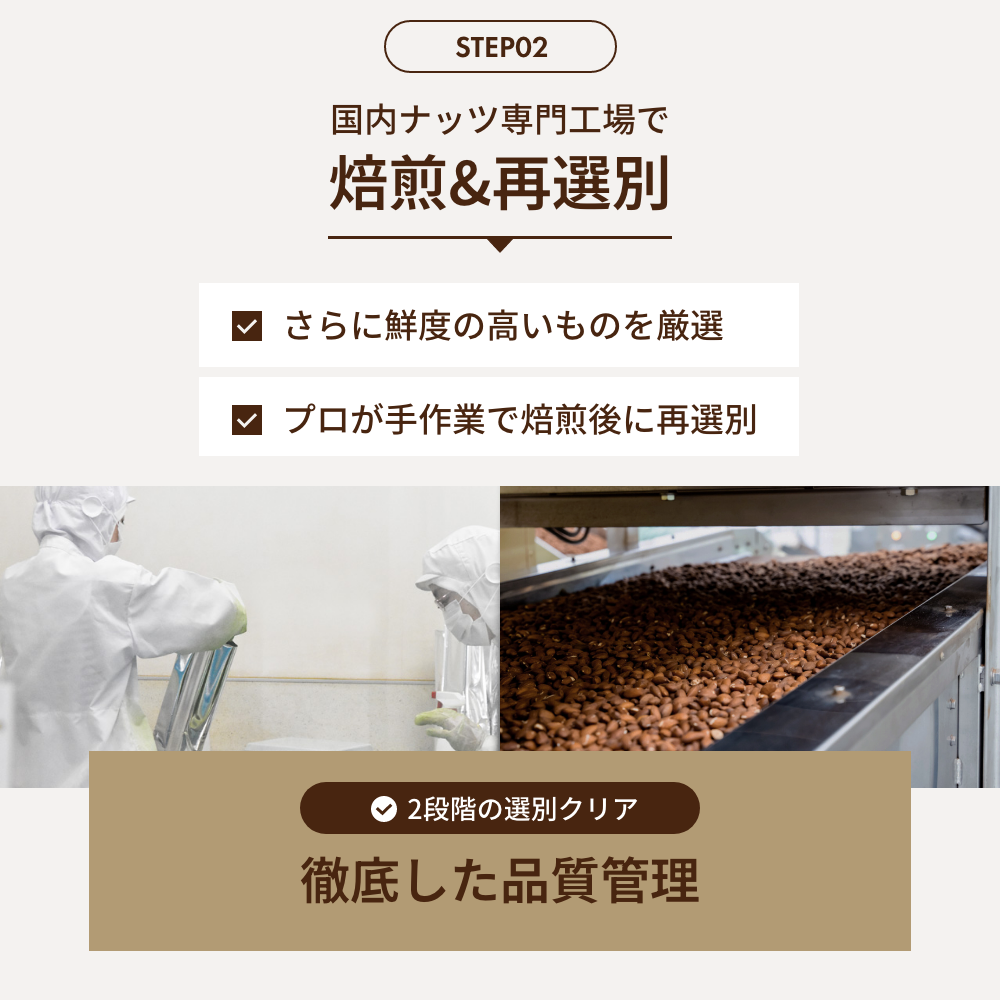 素焼きアーモンド 500g 無塩・無油・無添加 ローストアーモンド