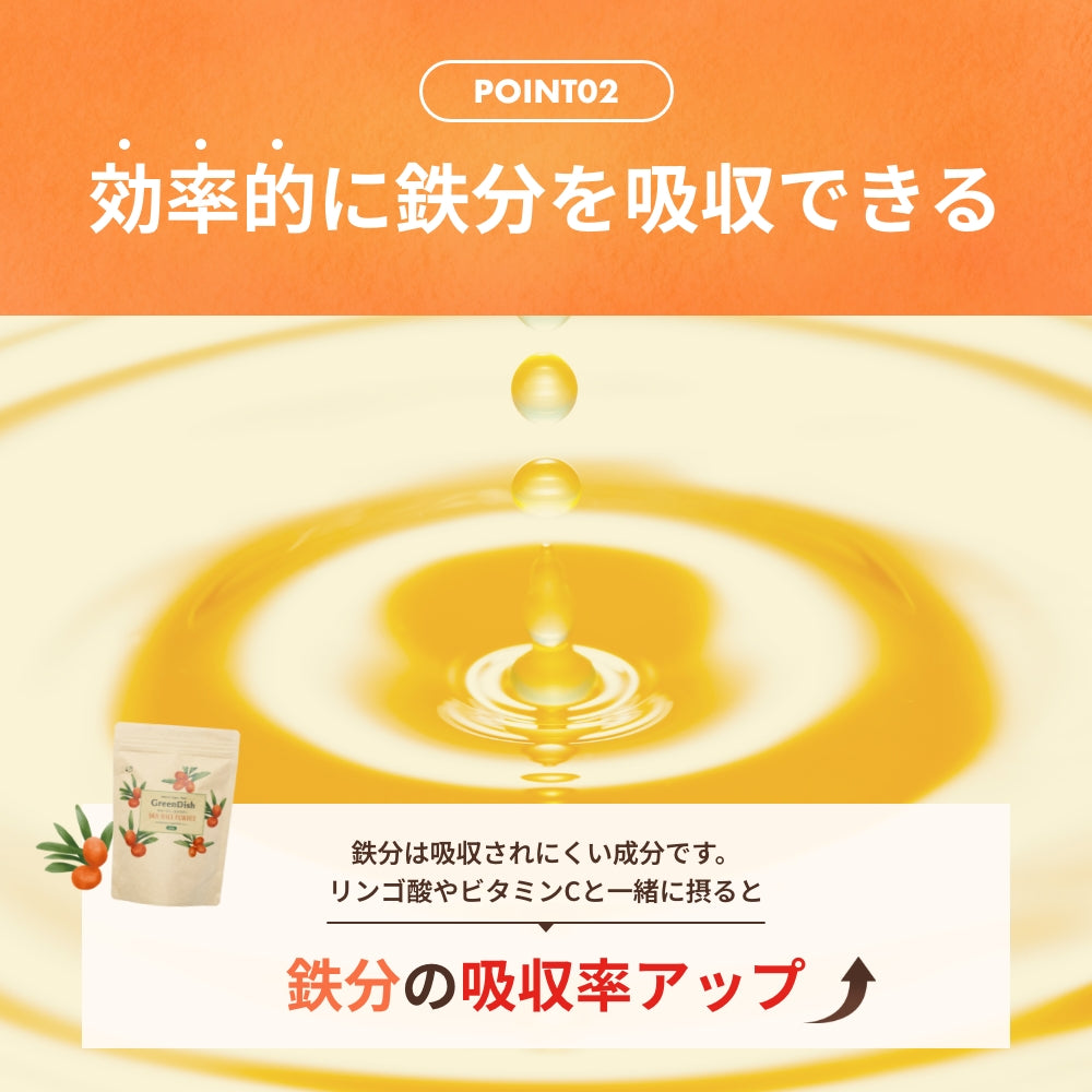 GreenDish サジージュース パウダー 無添加 200g