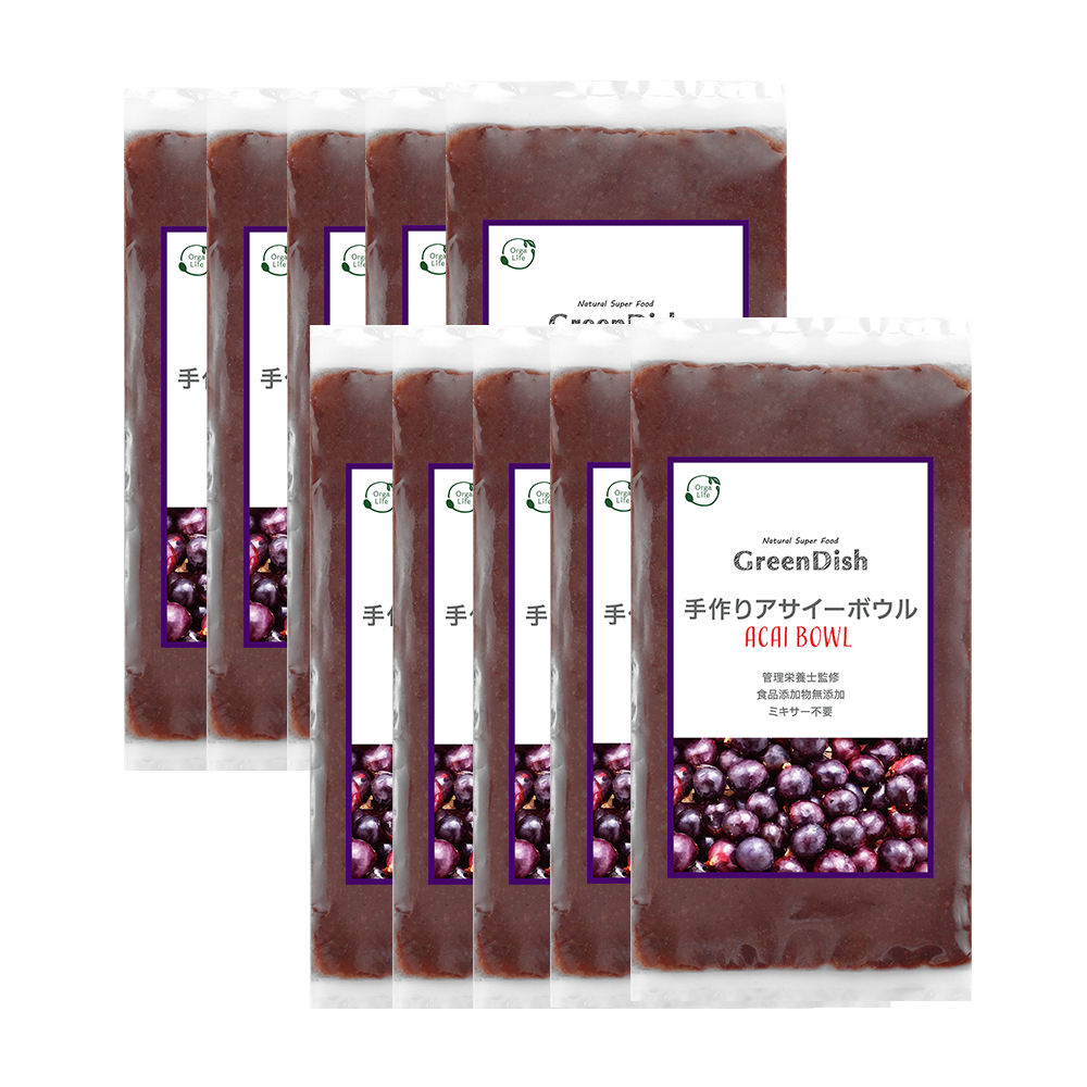 GreenDish 無添加 手作りアサイーボウル 500g