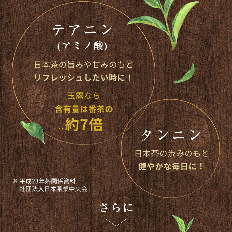 風土日和 有機玉露 鹿児島産 有機JAS認証 最高級茶葉使用 50g
