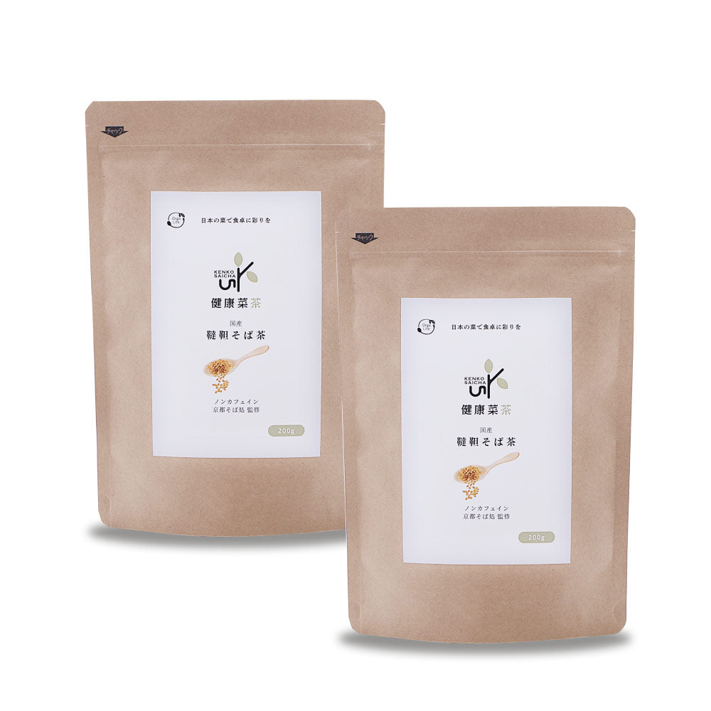健康菜茶 韃靼そば茶 国産 京都老舗そば処監修 無農薬 200g