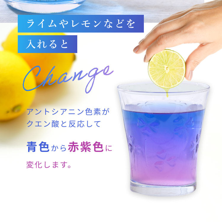 Kaorino オーガニック バタフライピー 完全無農薬茶葉使用 50g