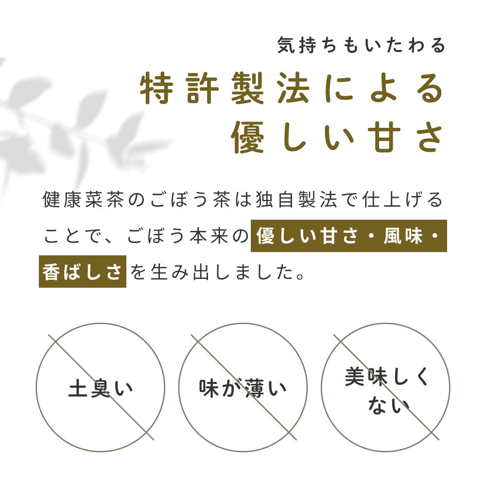 健康菜茶 国産焙煎ごぼう茶 水出し ティーバッグ 50包