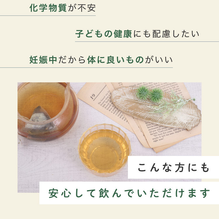 健康菜茶 国産杜仲茶 遠赤焙煎 無農薬 無添加 ティーバッグ 40包