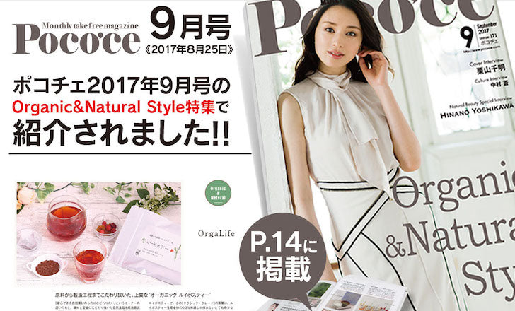 雑誌「Poco’ce 」にて紹介されました！