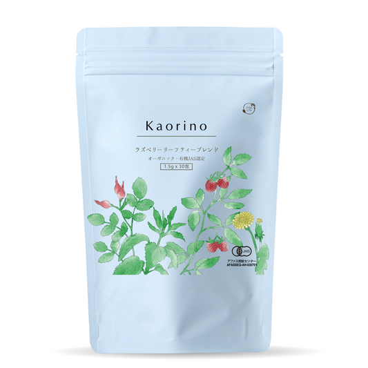 Kaorino 有機ラズベリーリーフティーブレンド 1.5g×30包