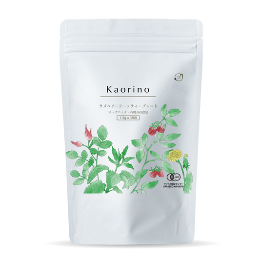 Kaorino 有機ラズベリーリーフティーブレンド 1.5g×30包