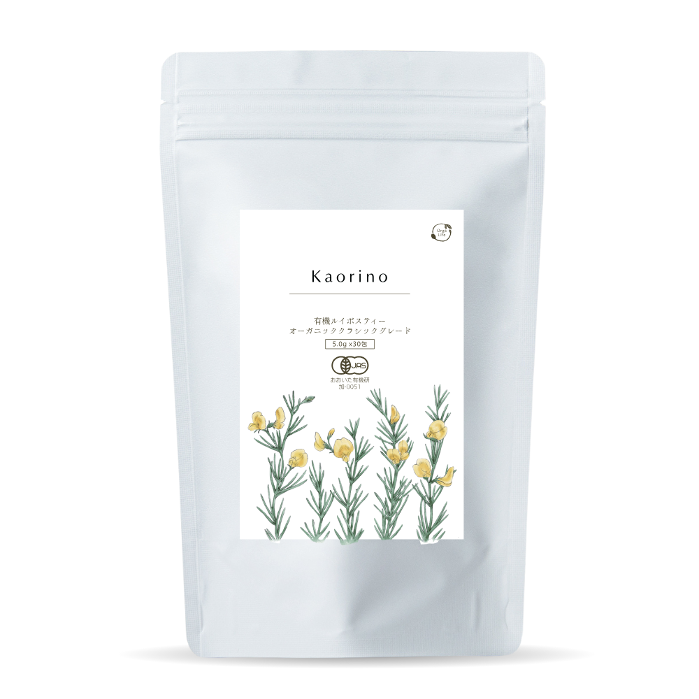 Kaorino 有機ルイボスティー クラシック オーガニック 水出し ティーバッグ 30包