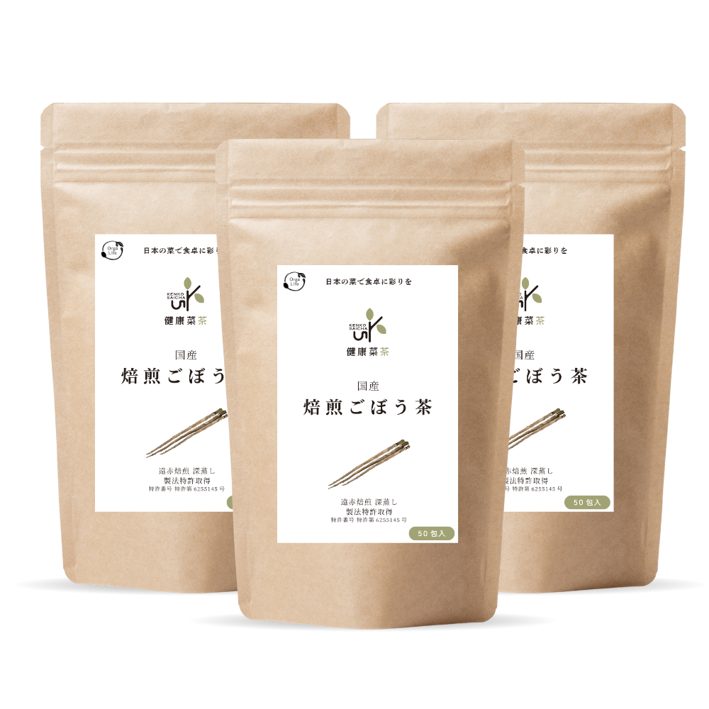 健康菜茶 国産焙煎ごぼう茶 水出し ティーバッグ 50包