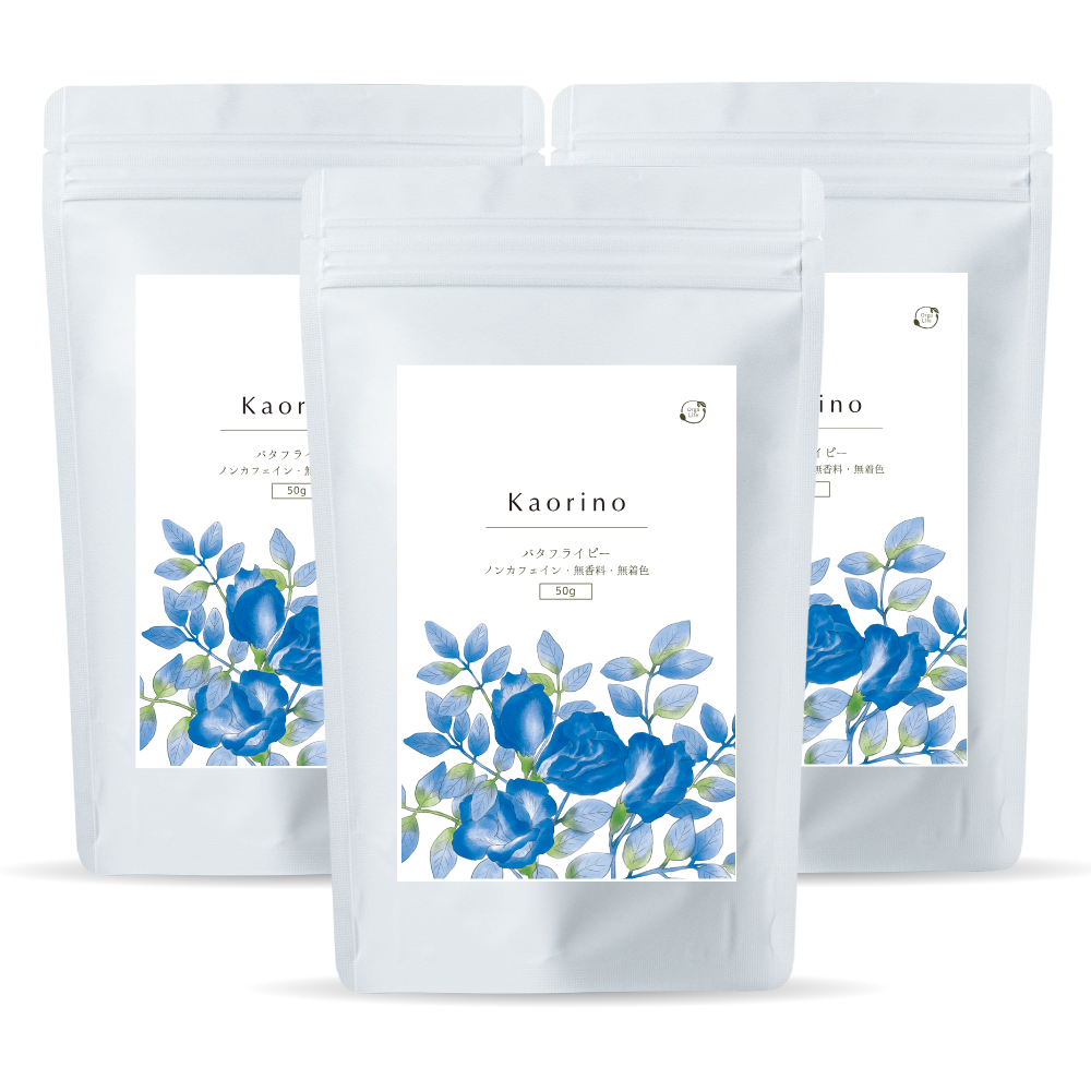 Kaorino オーガニック バタフライピー 完全無農薬茶葉使用 50g