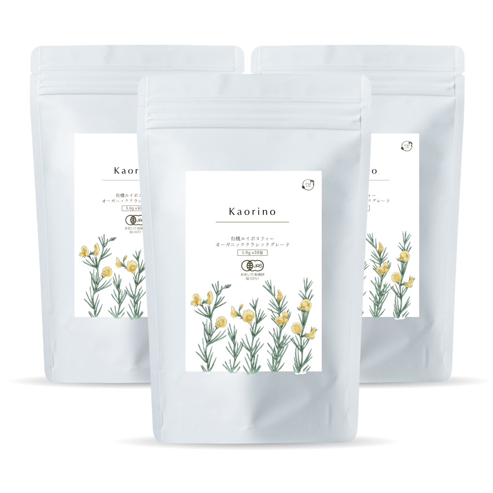 Kaorino 有機ルイボスティー クラシック オーガニック 水出し ティーバッグ 30包