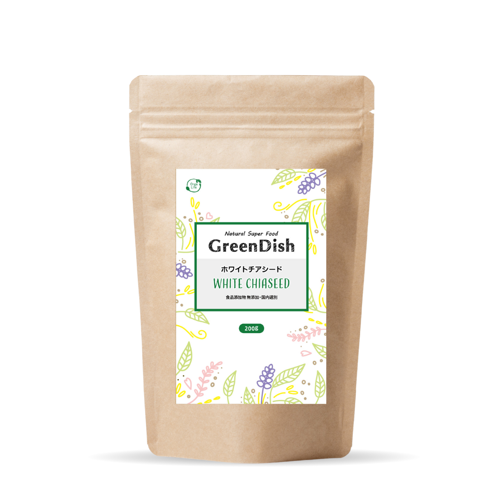 GreenDish ホワイトチアシード 200g