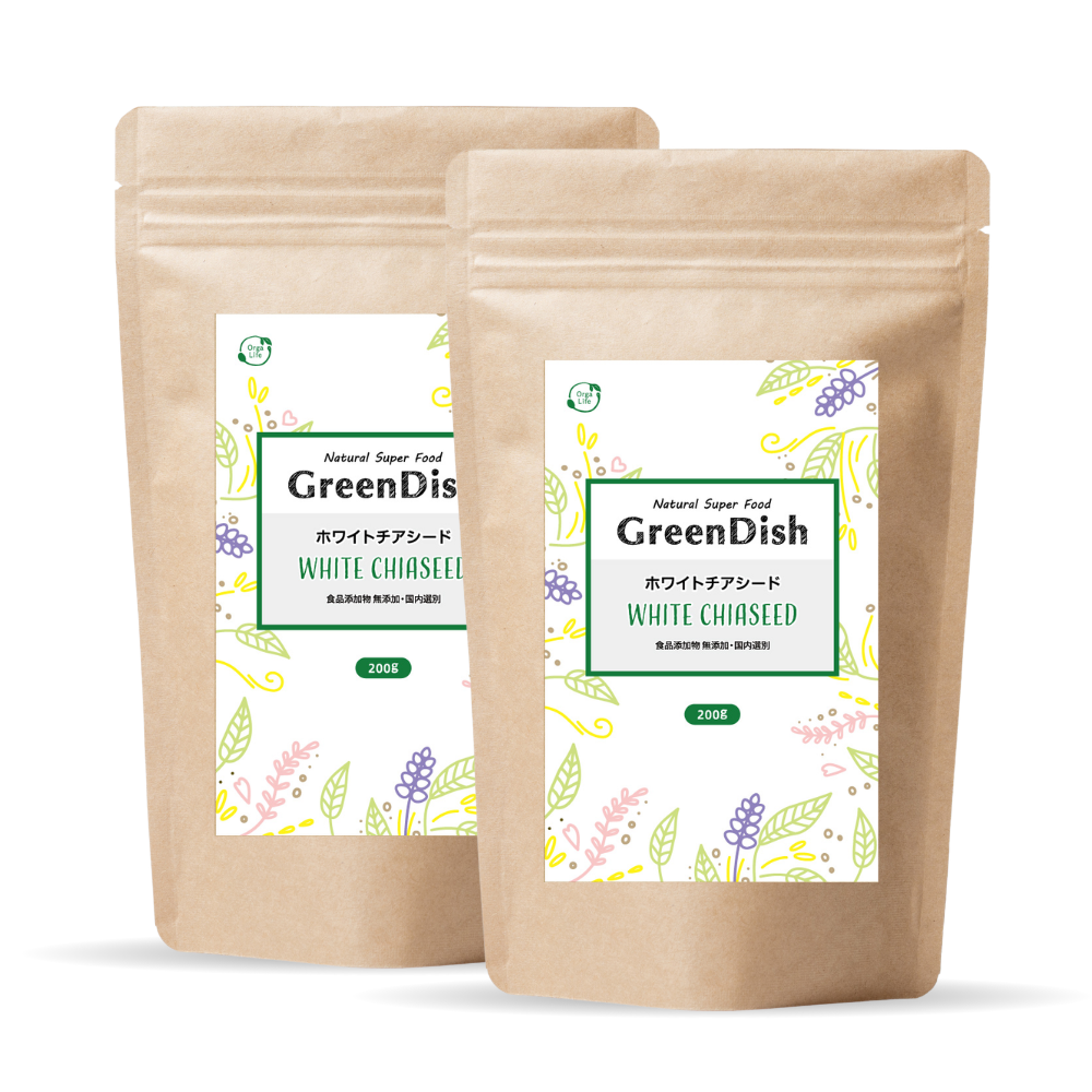 GreenDish ホワイトチアシード 200g