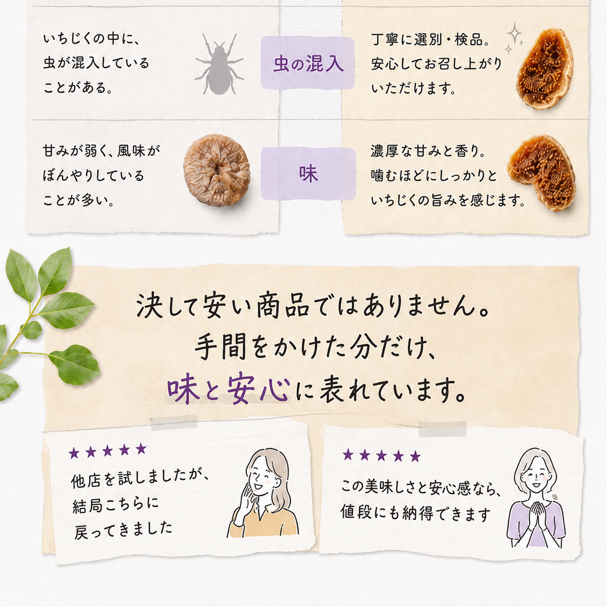 有機ドライいちじく 無添加 砂糖不使用 150g