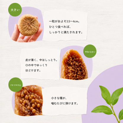 有機ドライいちじく 無添加 砂糖不使用 150g