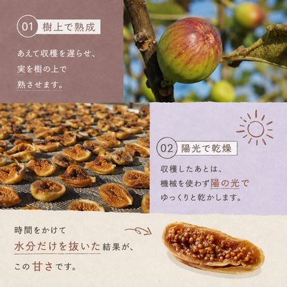 有機ドライいちじく 無添加 砂糖不使用 150g