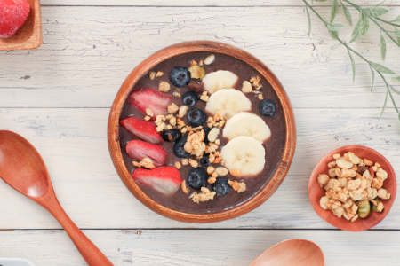 手作りアサイーボウル