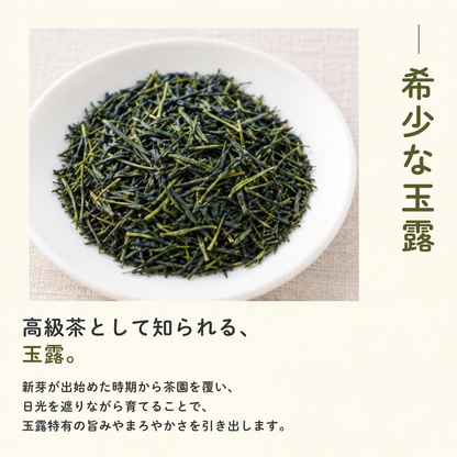 健康菜茶 玉露茎ほうじ茶 京都宇治 高級 玉露くき茶使用 100g