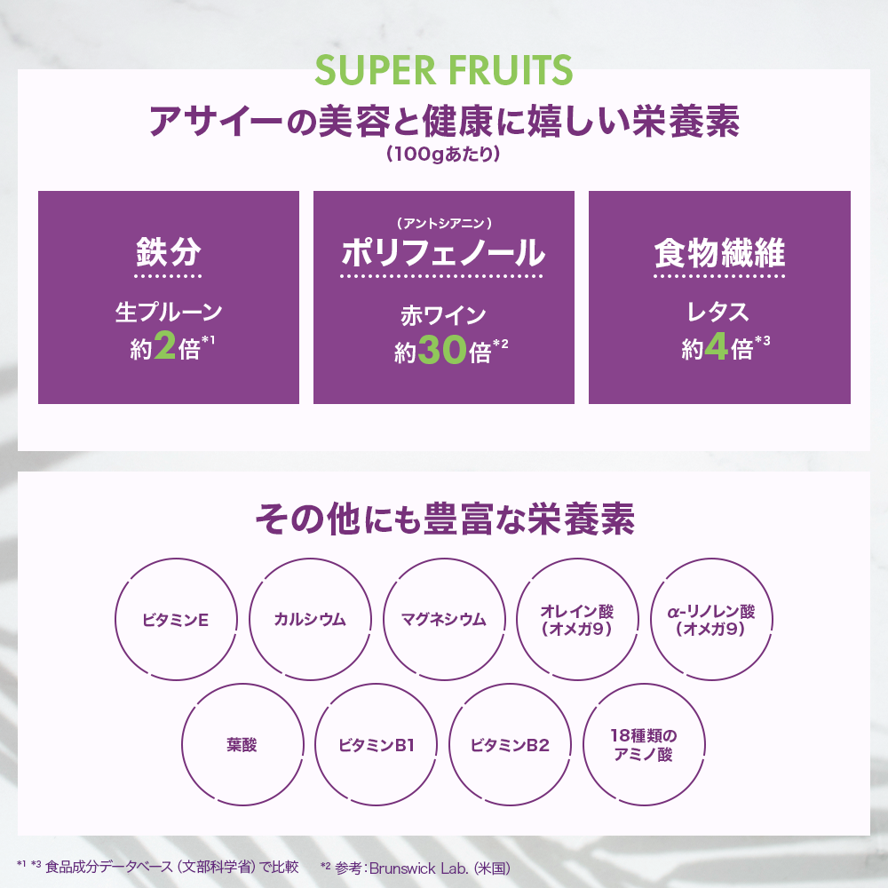 GreenDish アサイーボウル 無添加 冷凍 アサイー 500g